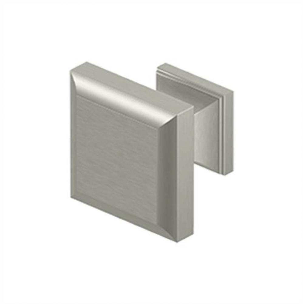 Square Knob, Decorative, 1-3/16'' x 1-3/16''