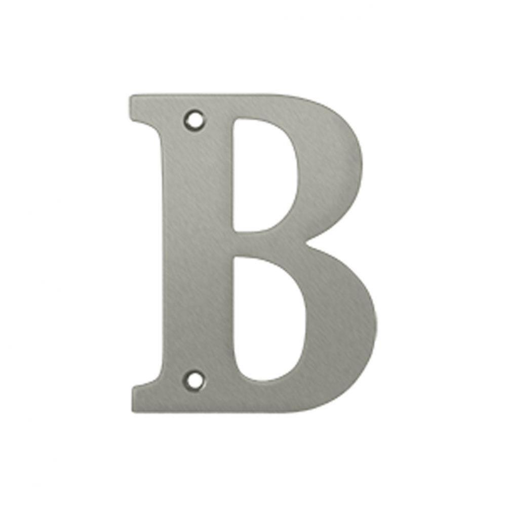 4'' Residential Letter B
