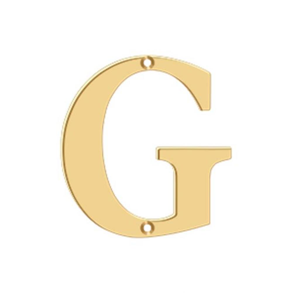 4'' Residential Letter G