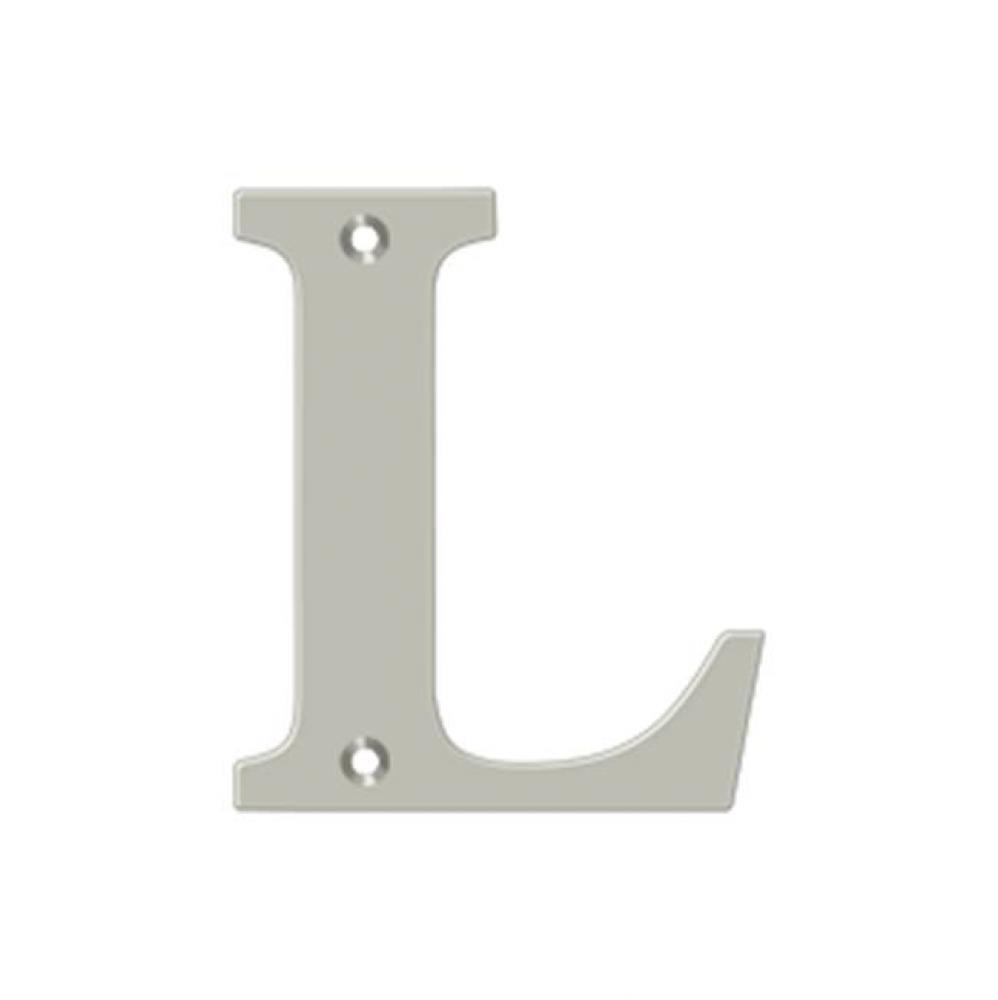 4'' Residential Letter L