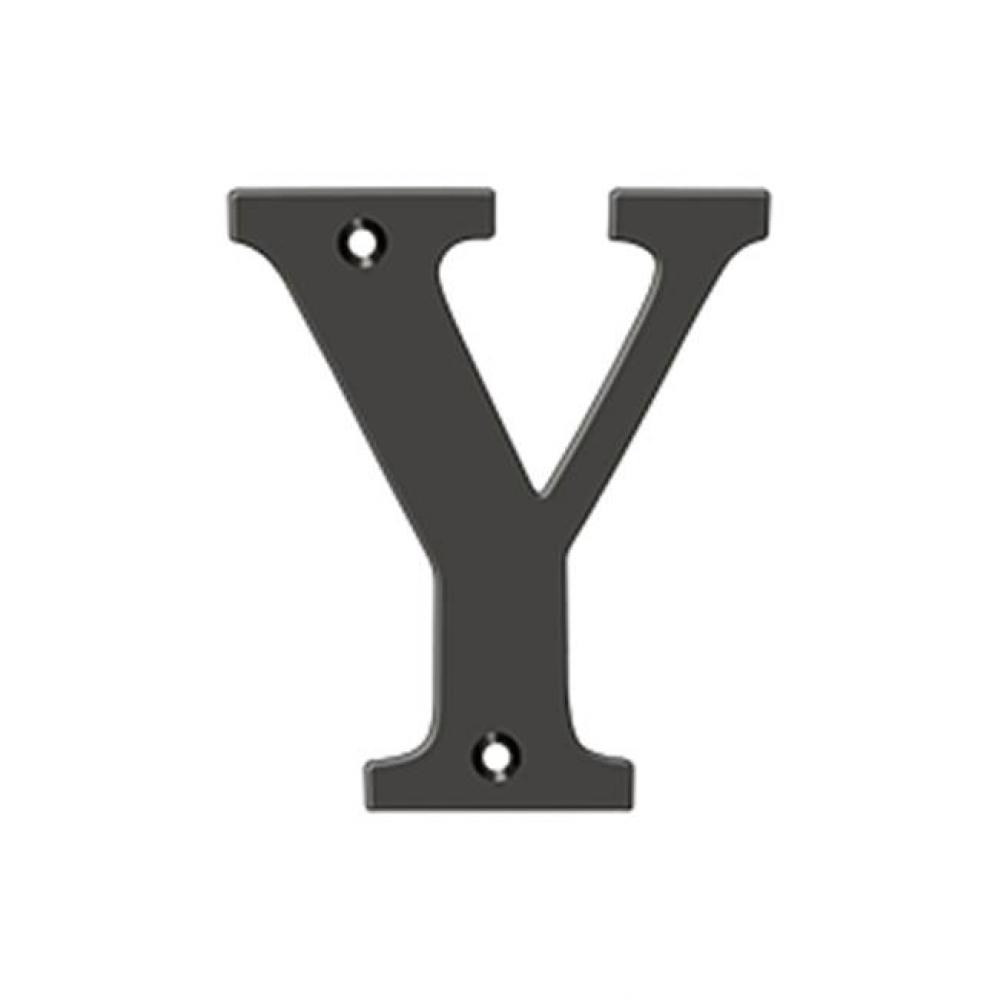 4'' Residential Letter Y