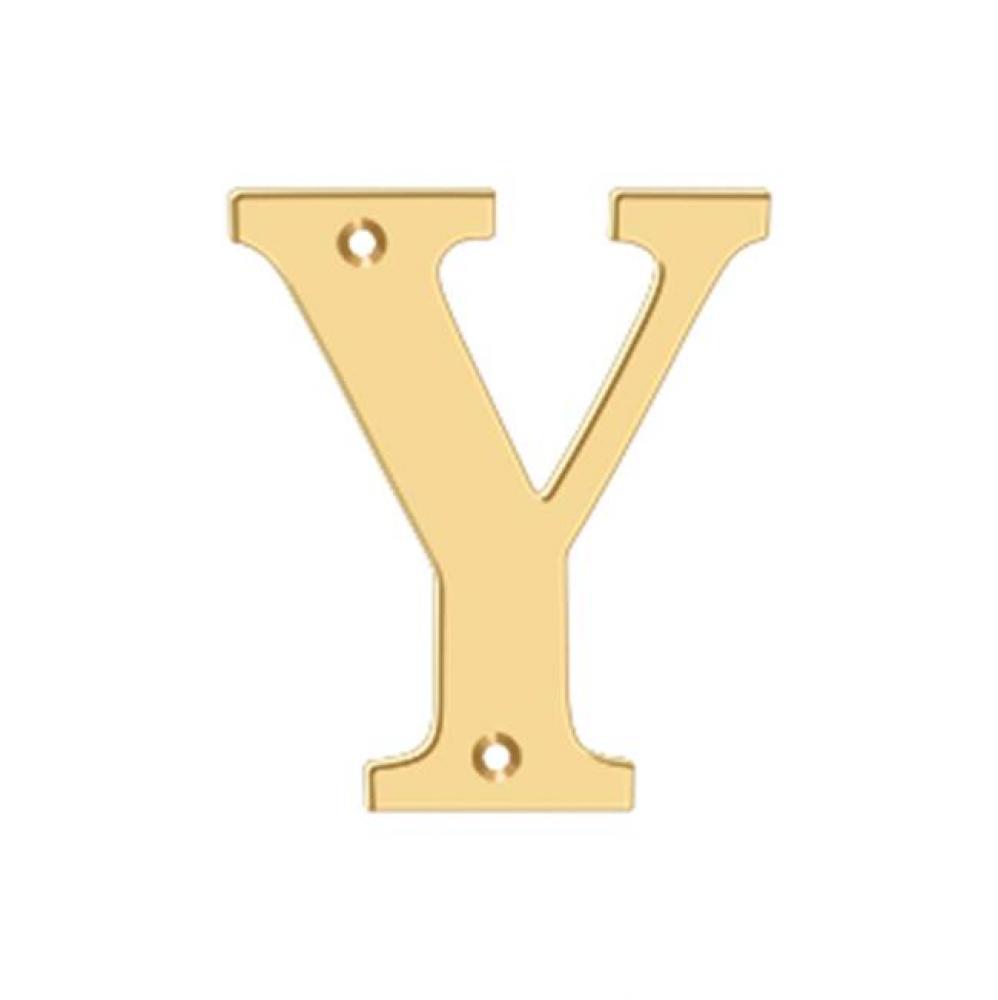 4'' Residential Letter Y