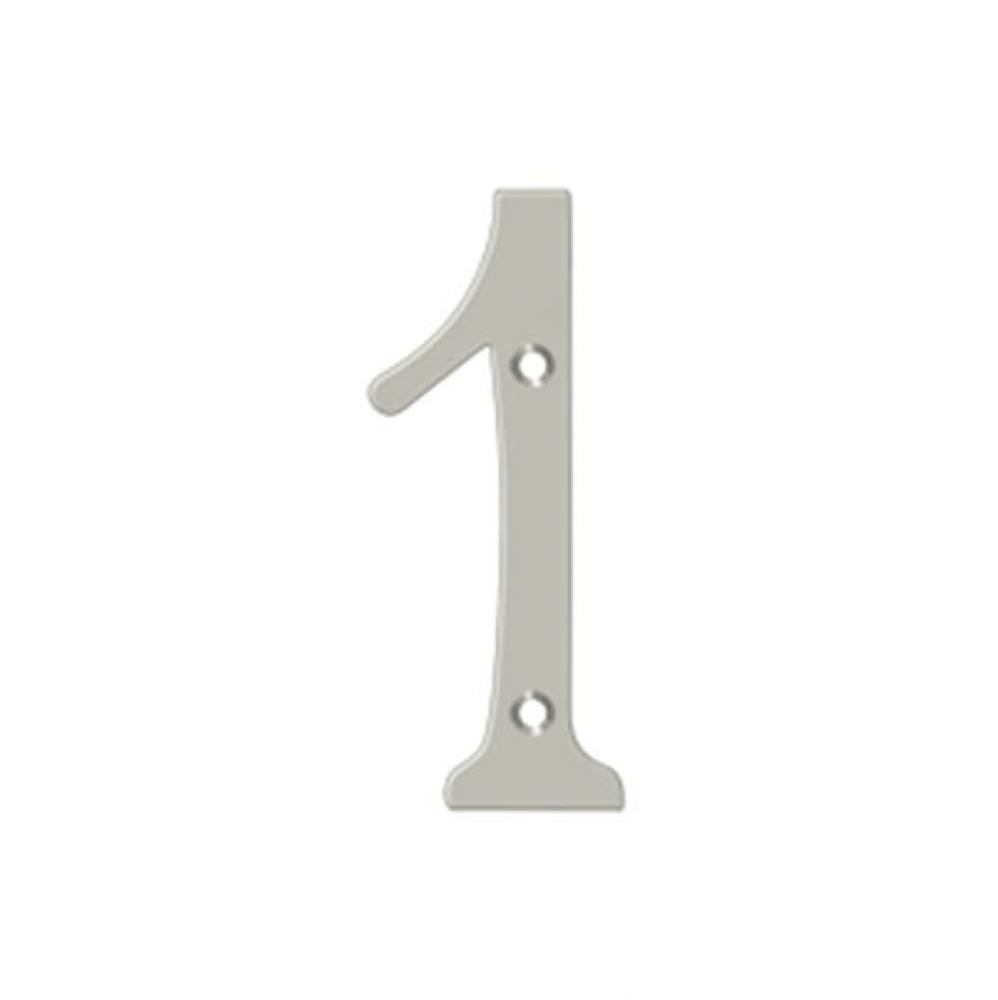 4'' Numbers, Solid Brass