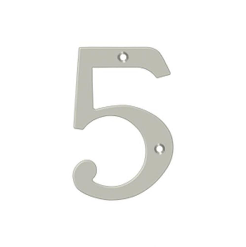 4'' Numbers, Solid Brass