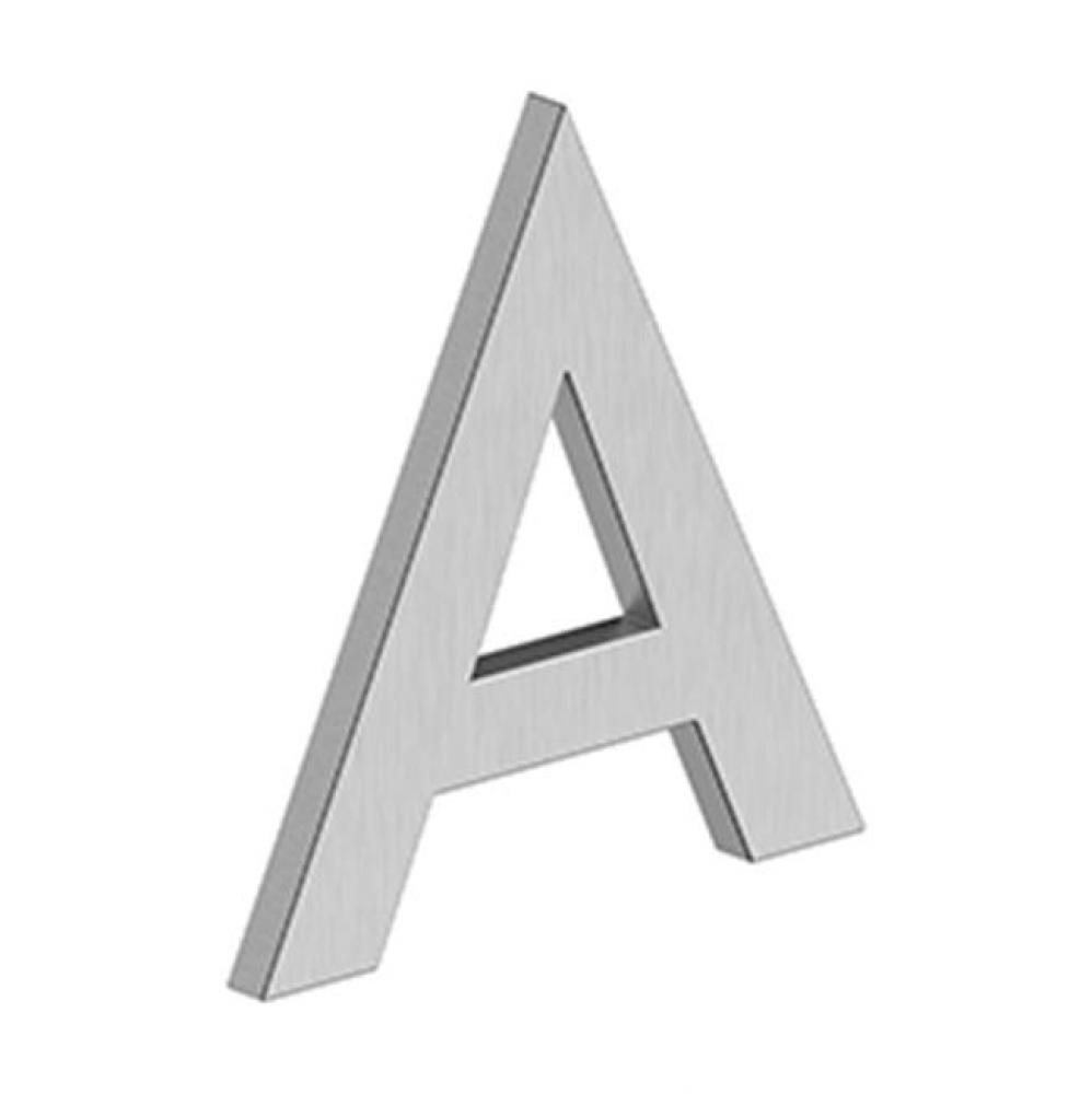 4'' LETTER A, B SERIES WITH RISERS, STAINLESS STEEL