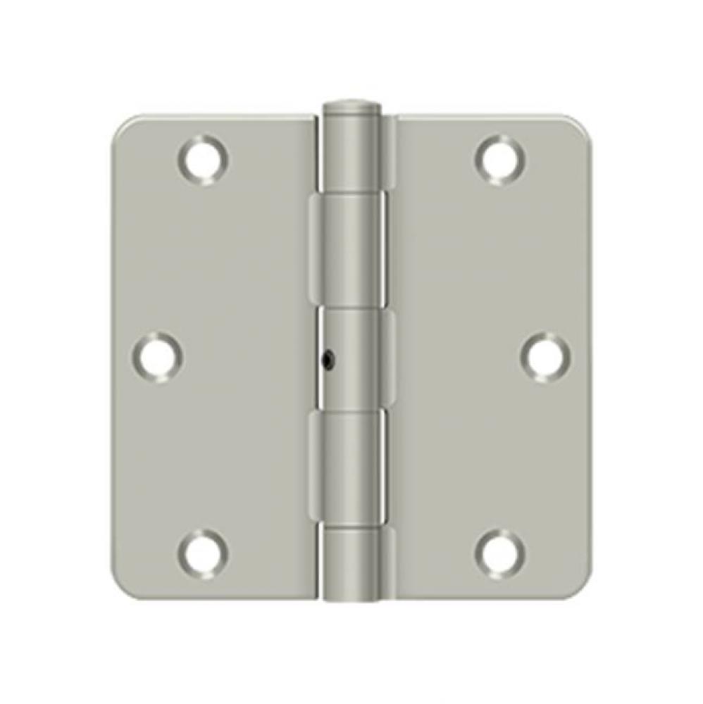 3-1/2'' x 3-1/2'' x 1/4'' Radius Hinge, Residential Thickness