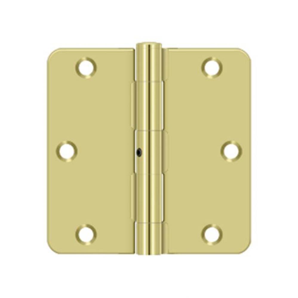 3-1/2'' x 3-1/2'' x 1/4'' Radius Hinge, Residential Thickness