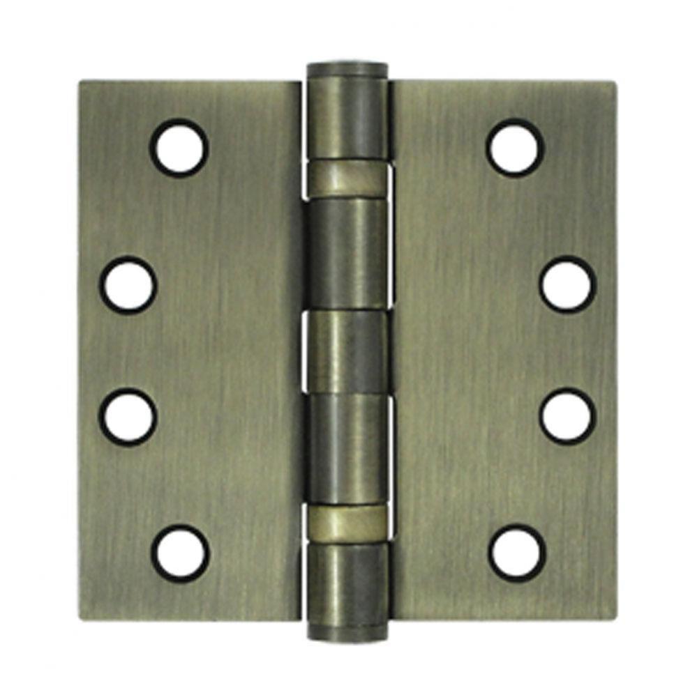 4'' x 4'' Square Hinge, HD, Ball Bearings