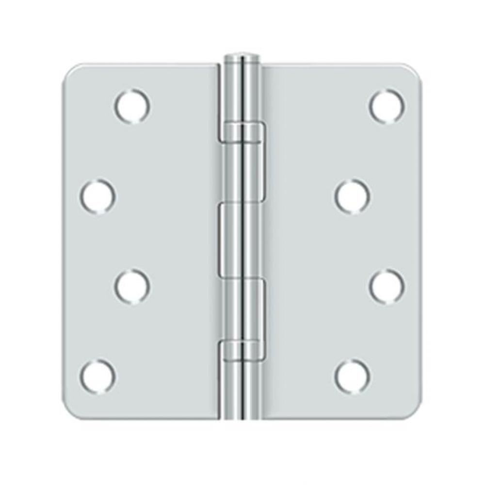 4'' x 4'' x 1/4'' Radius Hinge, Ball Bearings, Residential