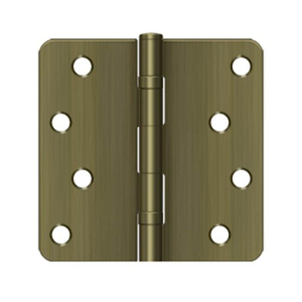 4'' x 4'' x 1/4'' Radius Hinge, Ball Bearings, Residential
