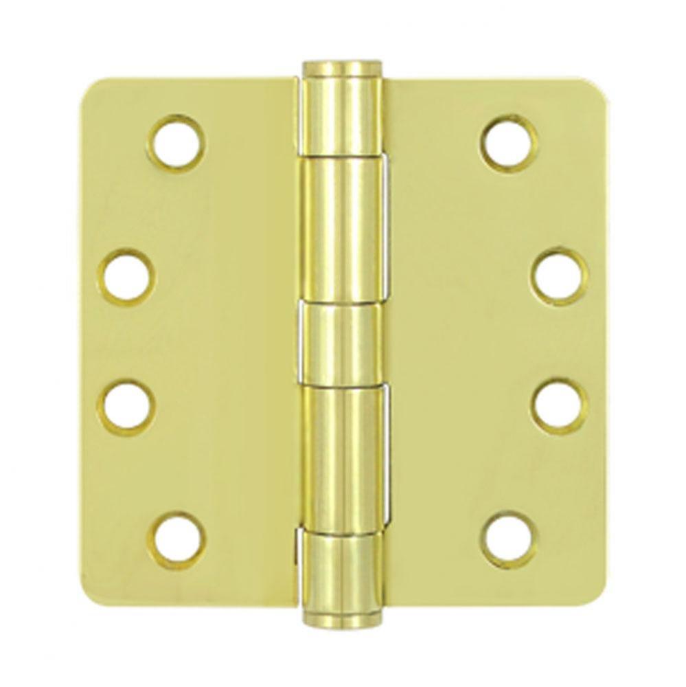 4'' x 4'' x 1/4'' Radius Hinge, HD