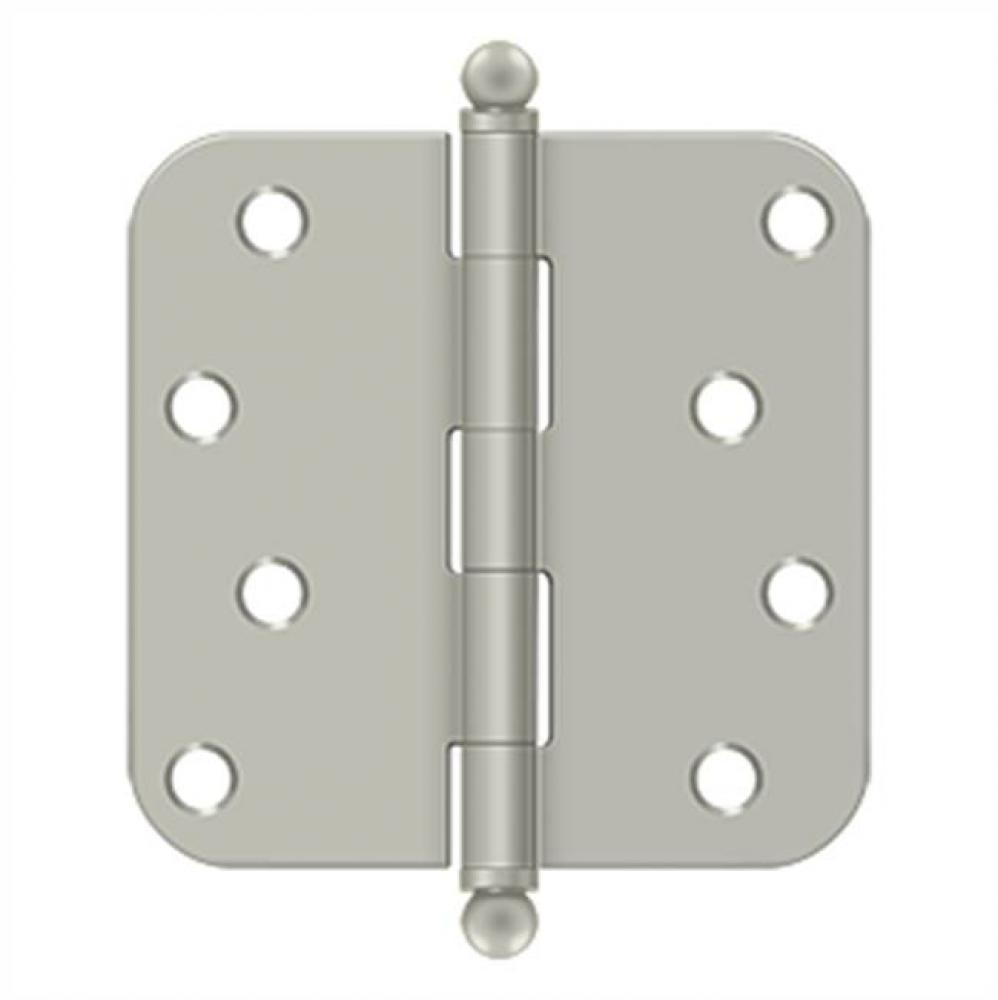 4'' x 4'' x 5/8'' Radius Hinge, w/ Ball Tips