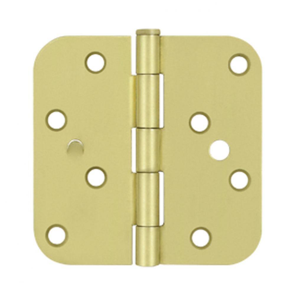 4'' x 4'' x 5/8'' Radius Hinge, Bench Mark, Security