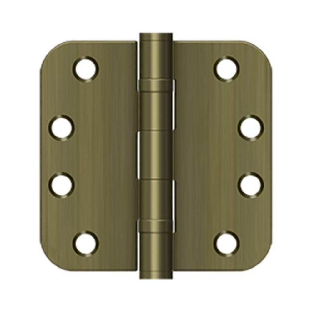4''x 4''x 5/8'' Radius Hinge, HD, Ball Bearings