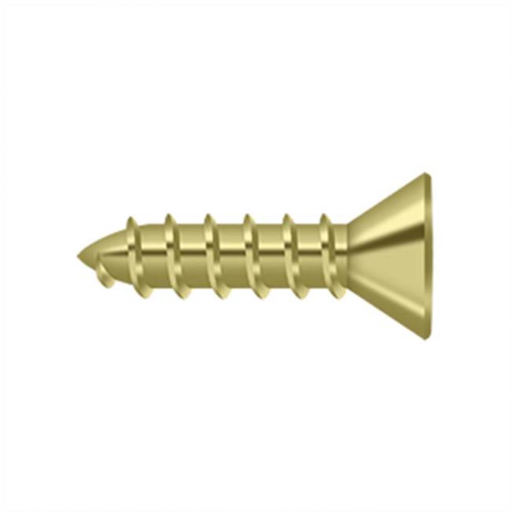 Wood Screw, Steel, No.10 x 3/4''