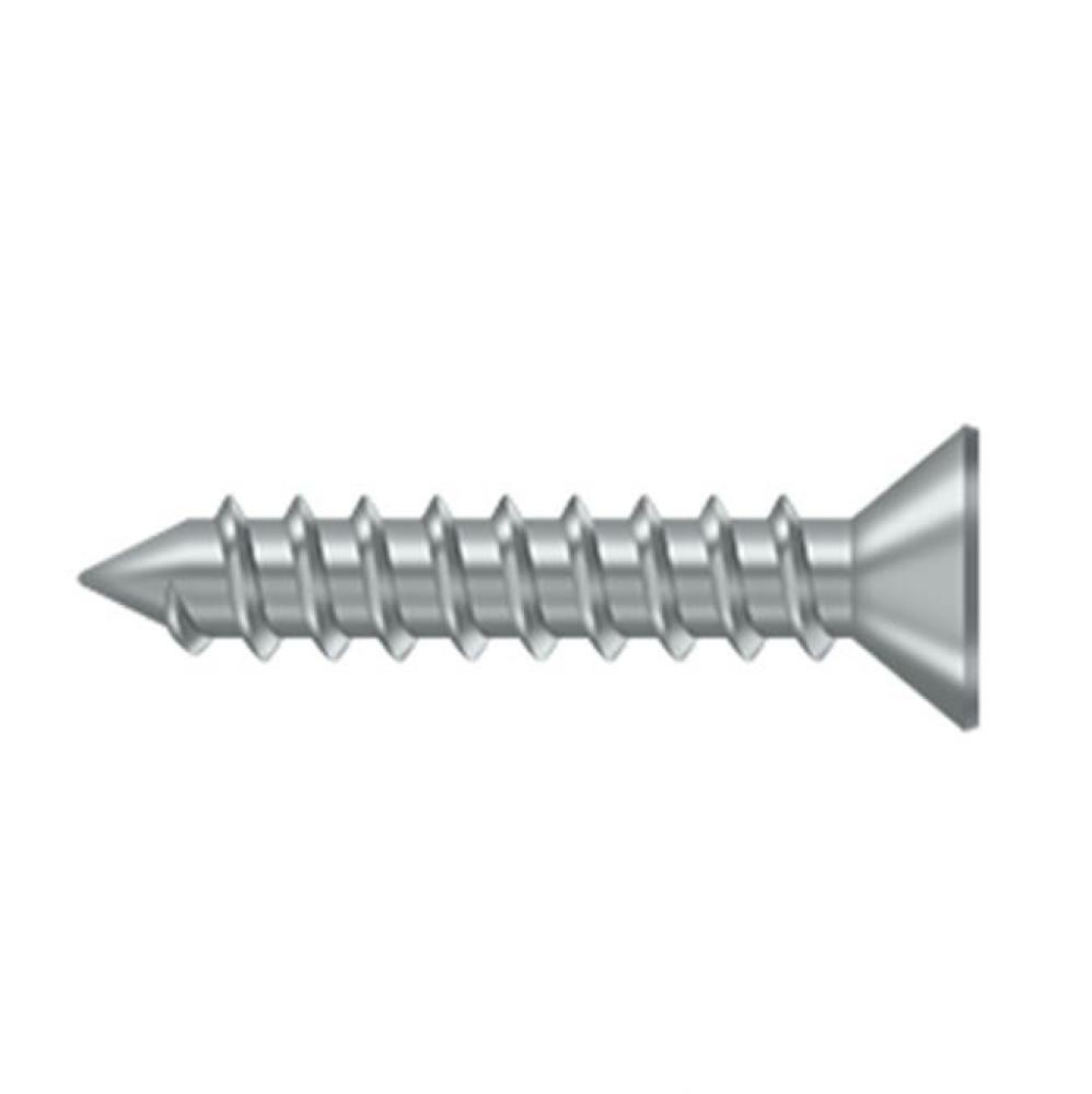 Wood Screw, Steel, No.12 x 1-1/4''