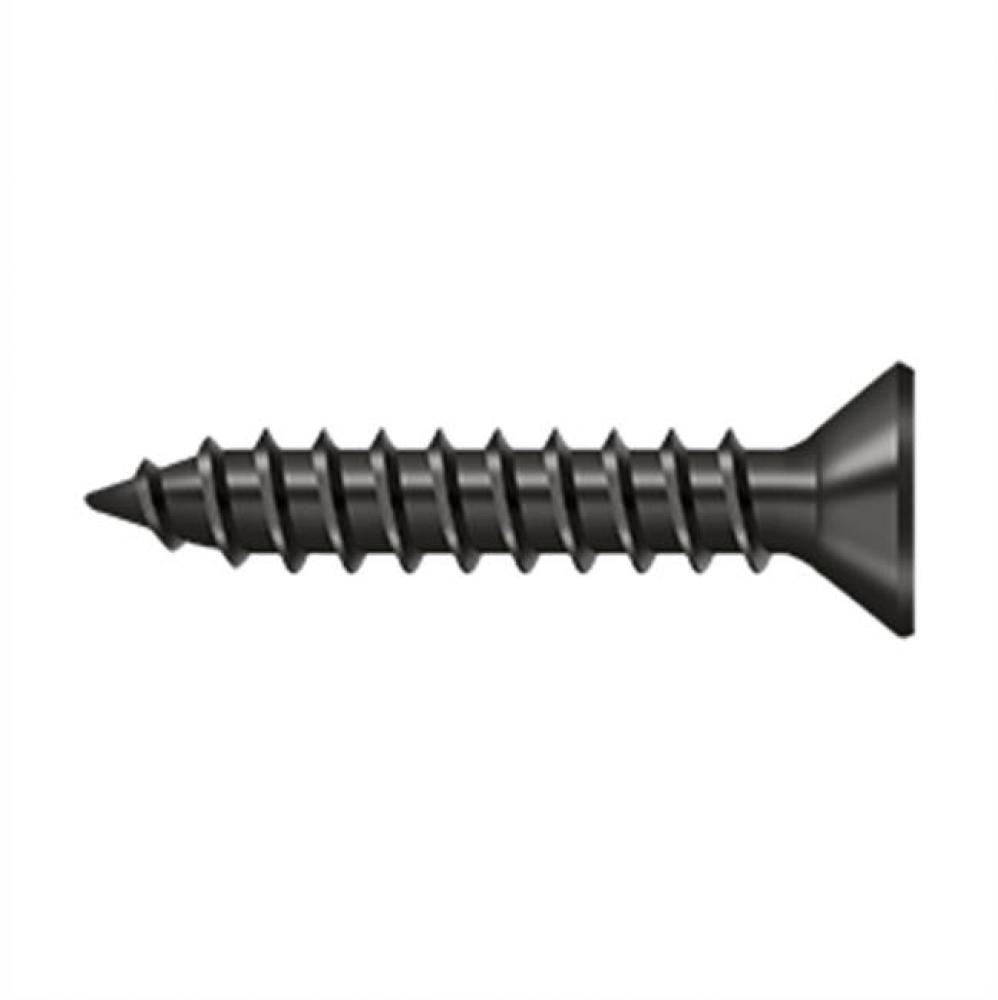 Wood Screw, Steel, No.9 x 1''