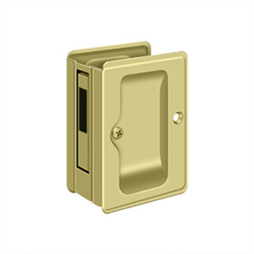 HD Pocket Lock, Adjustable, 3-1/4'' x 2-1/4'' Sliding Door Receiver