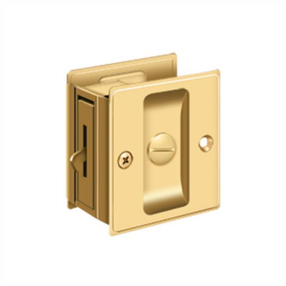 Pocket Lock, 2-1/2'' x 2-3/4'' Privacy