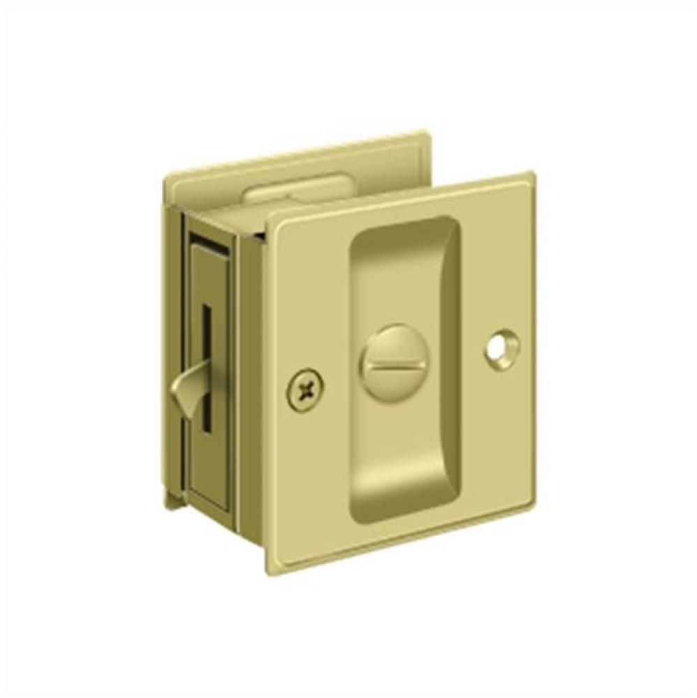 Pocket Lock, 2-1/2'' x 2-3/4'' Privacy