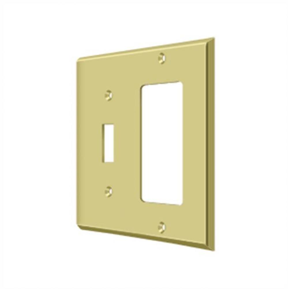 Switch Plate, Single Switch/Single Rocker