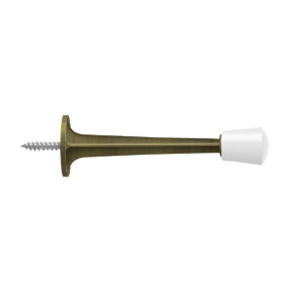 3'' Baseboard Door Bumper, Zinc Die-Cast