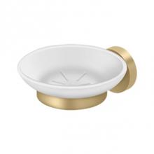 Deltana BBS2012-4 - Frosted Glass Soap Dish BBS Series