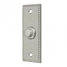 Deltana BBSR333U15 - Bell Button, Rectangular with Rope Pattern