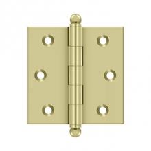 Deltana CH2525U3-UNL - 2-1/2'' x 2-1/2'' Hinge, w/ Ball Tips