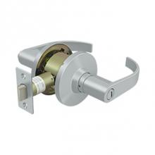 Deltana CL402EL-26D - Comm, Privacy Standard Grade 2, Curved Lever