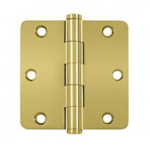 Deltana CSB35R4-R - 3-1/2'' x 3-1/2'' x 1/4'' Radius Hinge, Residential