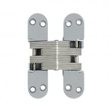 Deltana DCH218U26D - Concealed Hinge Sldb Blades 1 1/8 X 4 5/8, Brushed Chrome