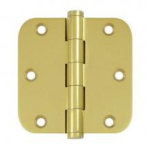 Deltana DSB35R53-R - 3-1/2'' x 3-1/2'' x 5/8'' Radius Hinge, Residential