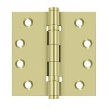 Deltana DSB4B3-UNL - 4'' x 4'' Square Hinges, Ball Bearings