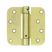 Deltana DSH4R54-Z - 4'' x 4'' x 5/8'' Spring Hinge, UL Listed