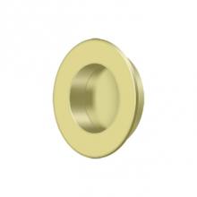 Deltana FP178U3 - Flush Pull, Round, HD, 1-7/8'', Solid Brass