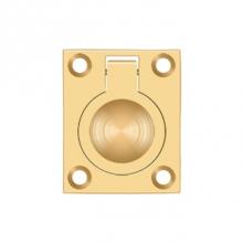 Deltana FRP175CR003 - Flush Ring Pull, 1-3/4'' x 1-3/8''