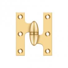 Deltana OK2520CR003-R - 2-1/2'' x 2'' Hinge