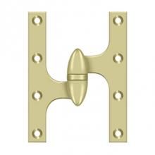 Deltana OK6045B3UNL-L - 6'' x 4-1/2'' Hinge