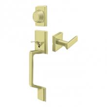 Deltana PRHHDLU3 - Highgate Handleset with Zinc Livingston Lever Dummy