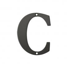 Deltana RL4C-10B - 4'' Residential Letter C
