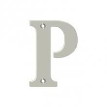 Deltana RL4P-15 - 4'' Residential Letter P