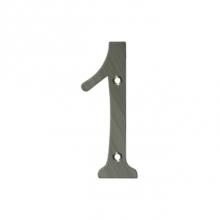 Deltana RN4-1U15A - 4'' Numbers, Solid Brass