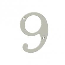 Deltana RN4-9U15 - 4'' Numbers, Solid Brass