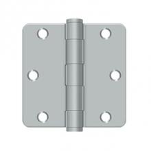 Deltana S35R4HD26D - 3-1/2'' x 3-1/2'' x 1/4'' Radius Hinge, HD
