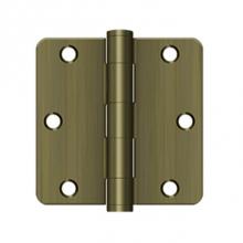 Deltana S35R4HD5 - 3-1/2'' x 3-1/2'' x 1/4'' Radius Hinge, HD