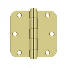 Deltana S35R5HD3 - 3-1/2'' x 3-1/2'' x 5/8'' Radius Hinge, HD