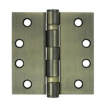 Deltana S44HDBB5 - 4'' x 4'' Square Hinge, HD, Ball Bearings