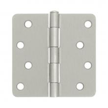 Deltana S44R415 - 4'' x 4'' x 1/4'' Radius Hinge, Residential