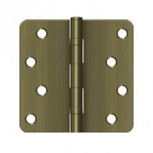 Deltana S44R4BB5 - 4'' x 4'' x 1/4'' Radius Hinge, Ball Bearings, Residential